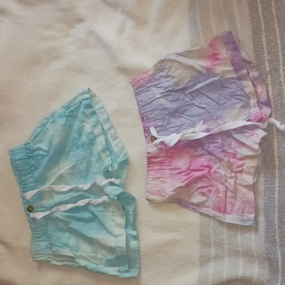 Charlotte Russe Cuffed Drawstring Shorts